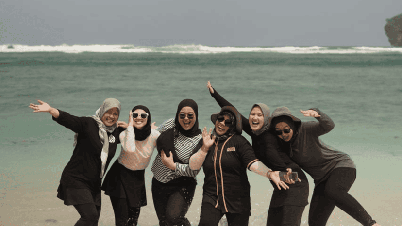 Sunset Pantai Sunrise Bromo